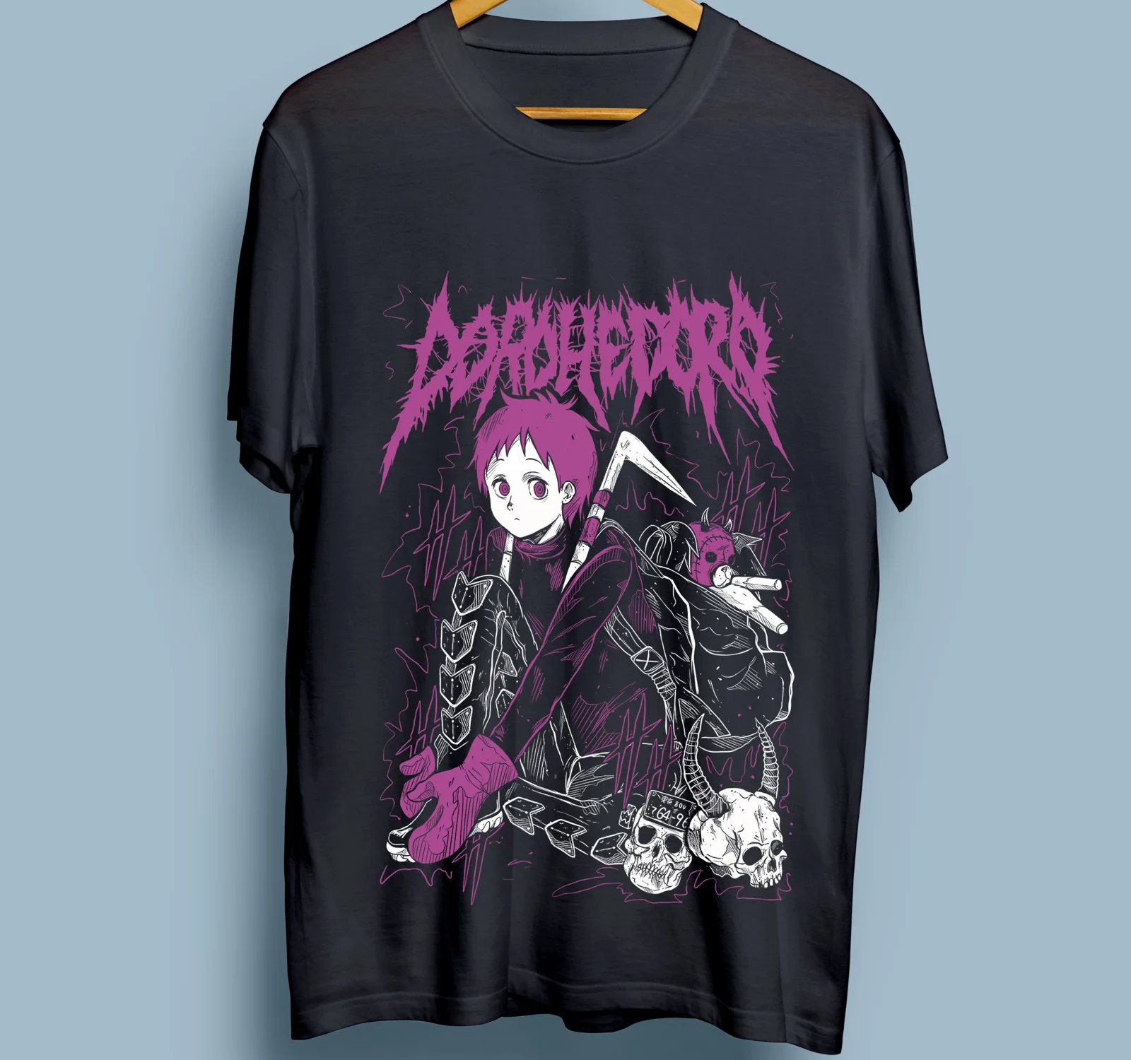 Dorohedoro Ebisu T-Shirt Noi Kaiman Nikaido Horror Anime Gift Shirt All Size