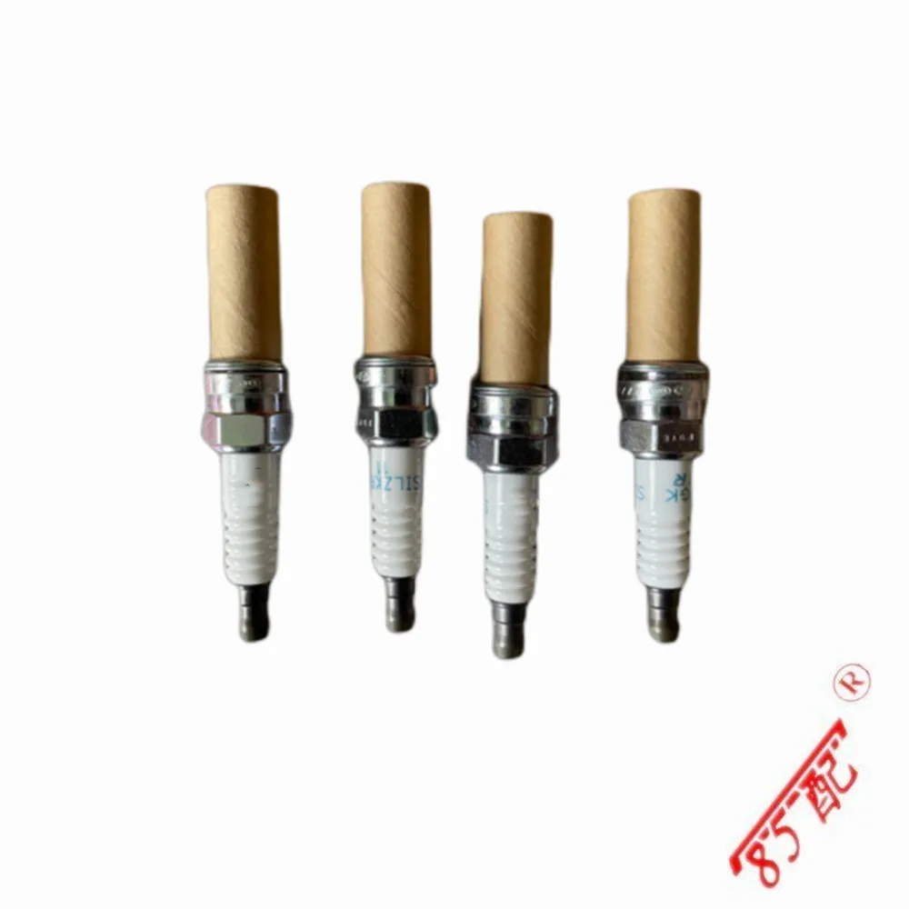 For Hyundai Elantra I20 Kia Rio Carens Carens 18855-10080 Silzkr6b11 Iridium Spark Plug 1885510080 SILZKR6B-11 4 Pieces