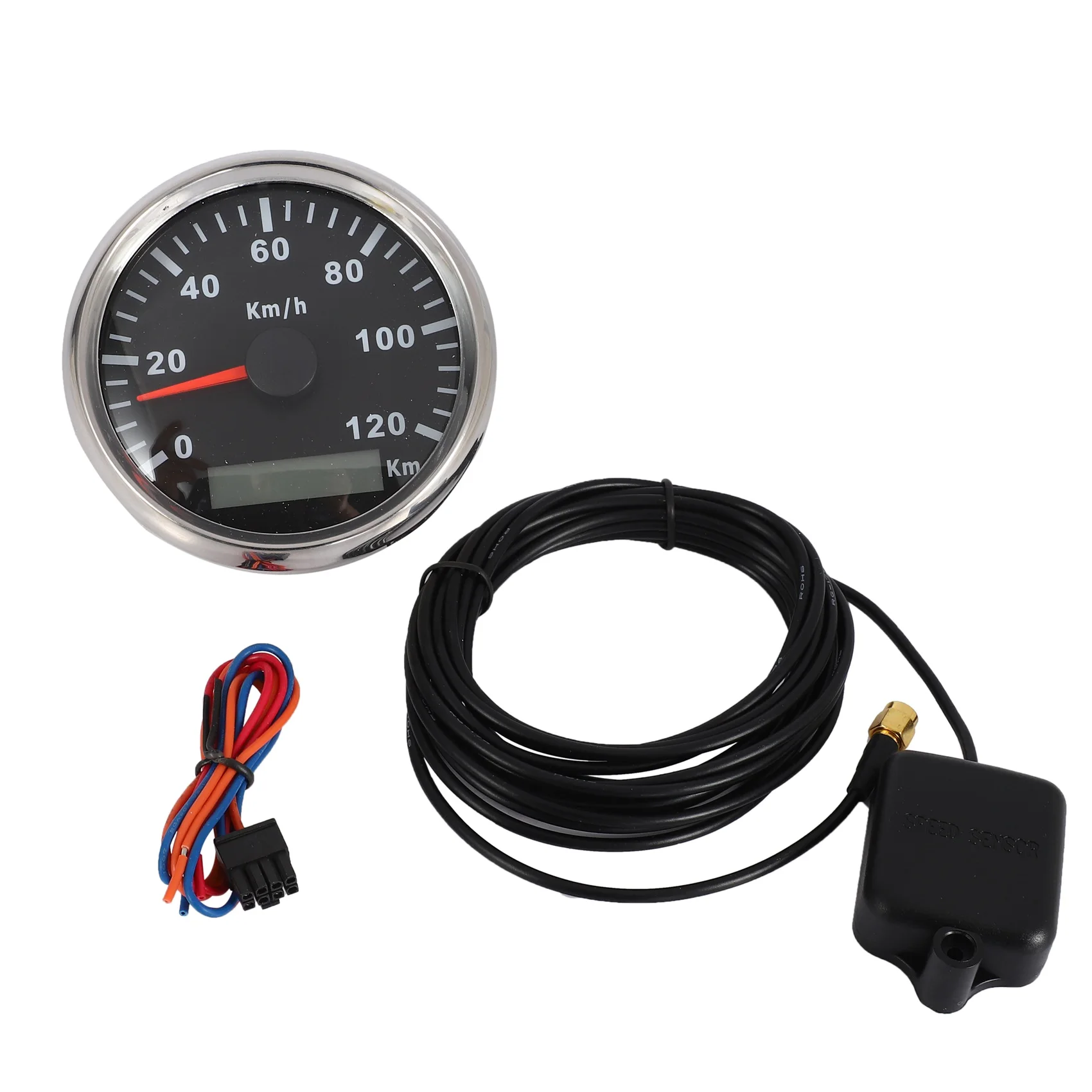 

Yacht Motorcycle 120 Kmh Digital with Gps Speedometer Led Speedometer for Honda Motorcycle Car Ip67