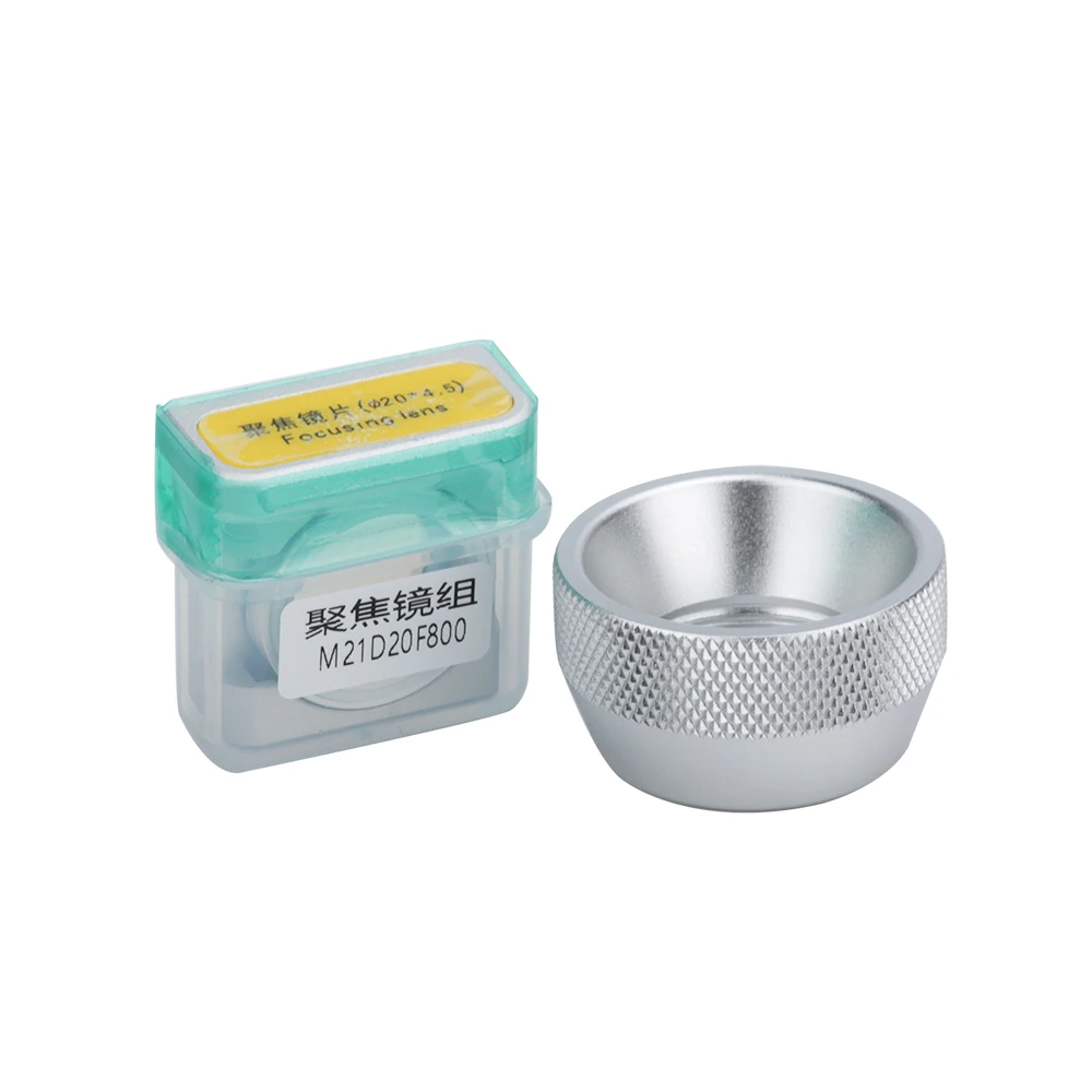 مجموعة عدسة التركيز لجزء تنظيف الليزر SUP21T وغطاء تنظيف الغبار D20 F800 لرأس اللحام بالليزر SUP21T المحمول باليد SUP23T