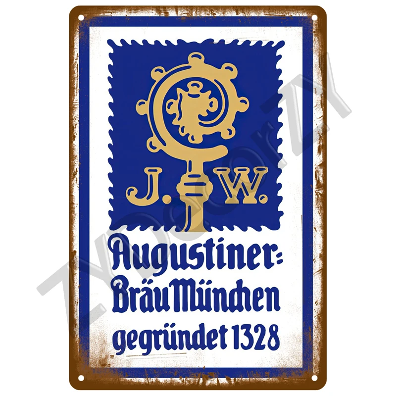 Beer Metal Sign Funny Poster Home Decor For Bar Pub Club Man Cave Tin Sign Rum Brand Vintage Wall Decoration Art Plate Mural