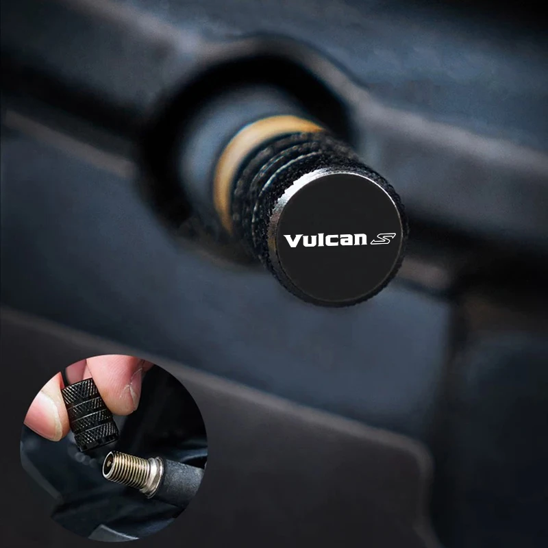 2025 High Quality For Kawasaki VULCAN S 650cc 650 CC V-ulcans 2PCS Motorcycle Tire Valve Air Port Stem Cover Cap Accessorie