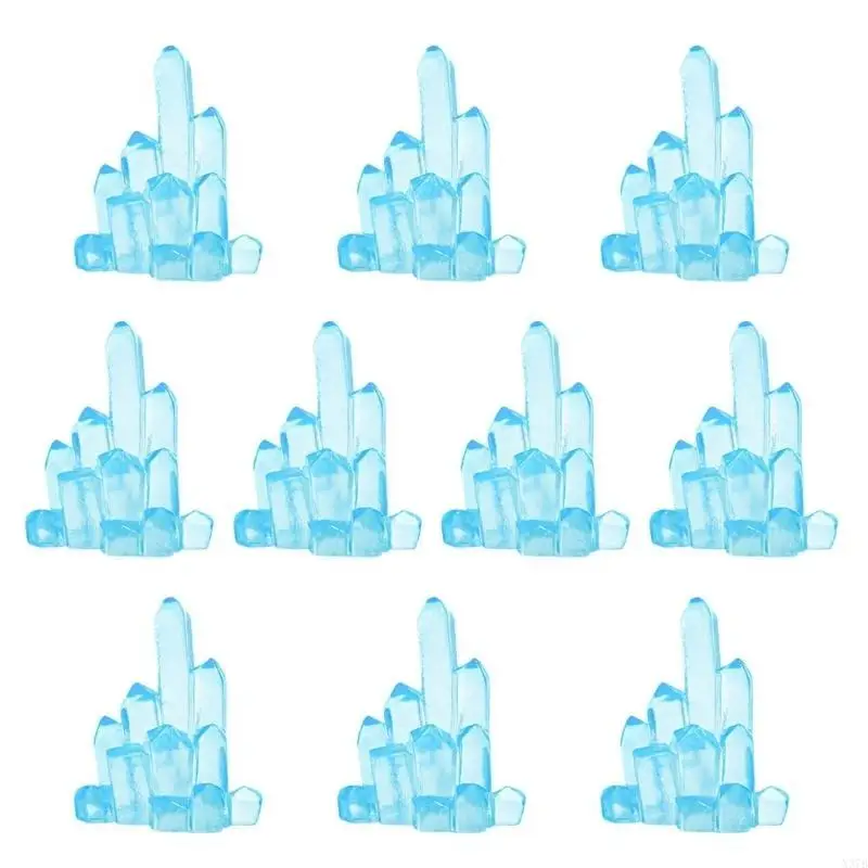 10pcs พิพิธภัณฑ์สัตว์น้ำเทียมมินิเซสเซนต์ขนาดเล็กภูมิทัศน์ภูมิทัศน์สำหรับถังปลา