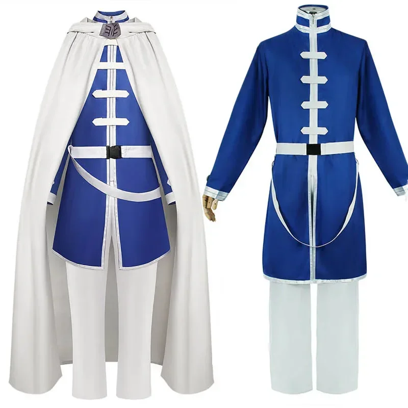 

Himmel Cosplay Costume Shawl Cloak Pants Halloween Comic Con for Big Size Himmel Outfits