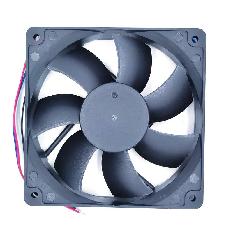 New AD1212HB-A76GL DC12V 0.37A 120*120*25MM 12CM 3Lines Computer Cooling Fan