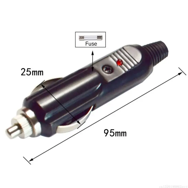 D5BB Plugs to XT90 Male Power Cord for Motorcycle & Car Use 100cm/150cm