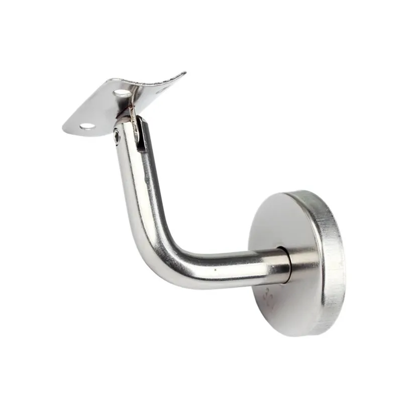 Rotatable Flat Panels Solid 304 Stainless Steel Handrail Bracket Stent Support Glass Support Stairs