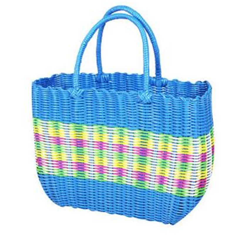 

Eco-Friendly Picnic Basket for Dirty Clothes, PVC Storage, Laundry Basket with Handle