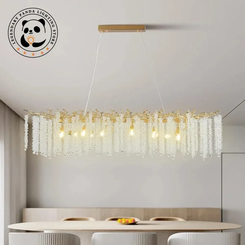 Nordic Modern Pendant Light Creative Personality Crystal Lamp Dining Room Bedroom Woonkamer Parlor Ceiling Chandelier Luminaries