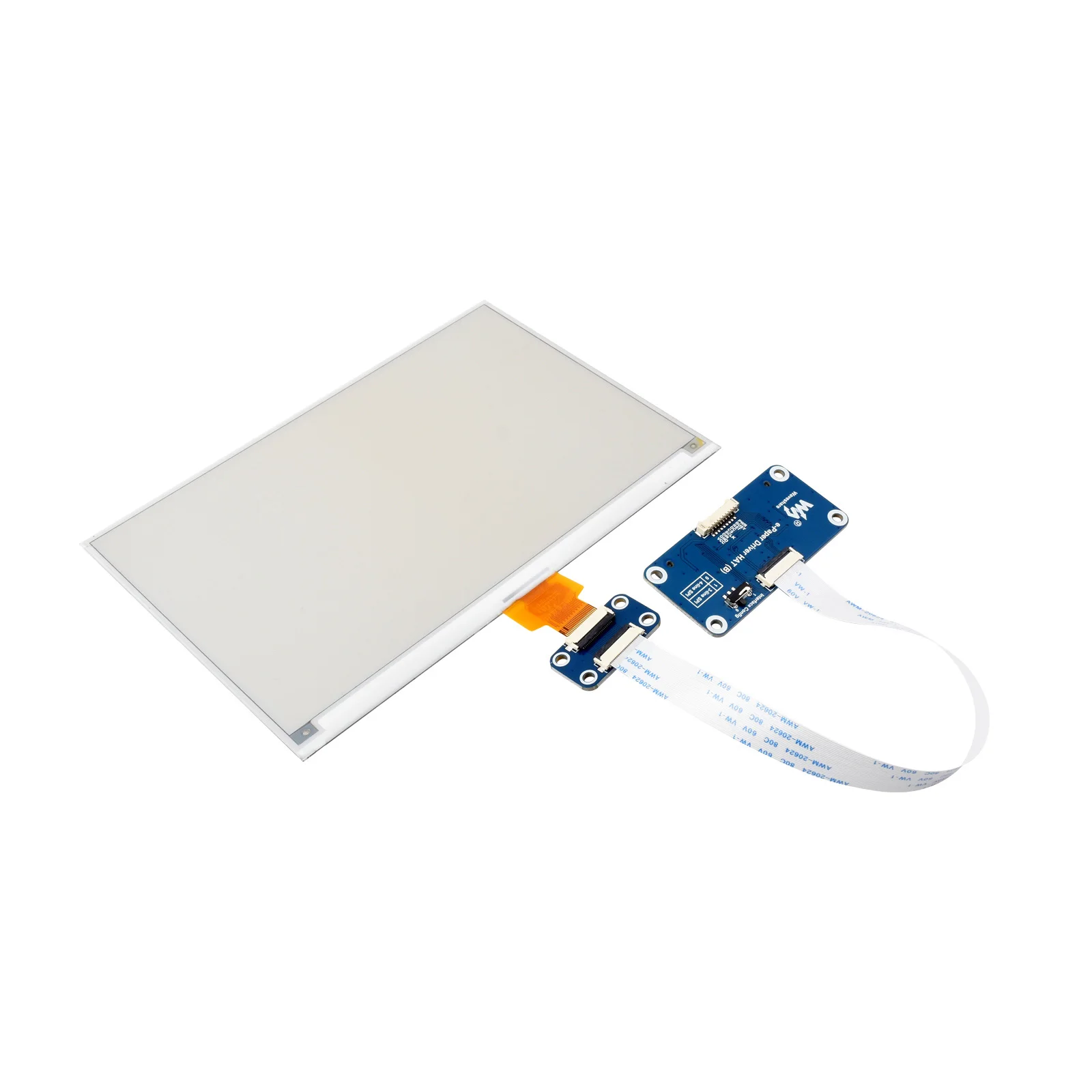 شاشة ورق إلكتروني مقاس 7.5 بوصة (H)، شاشة حبر إلكتروني مع قبعة محرك الورق الإلكتروني، 800 × 480، أحمر/أصفر/أسود/أبيض، واجهة SPI