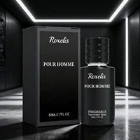 Roxelis 50ml Men Charming Fragrance Gentle Formula Long Lasting Fresh Mint Scent Elegant Gentleman Fragrance Perfect for Dating 1