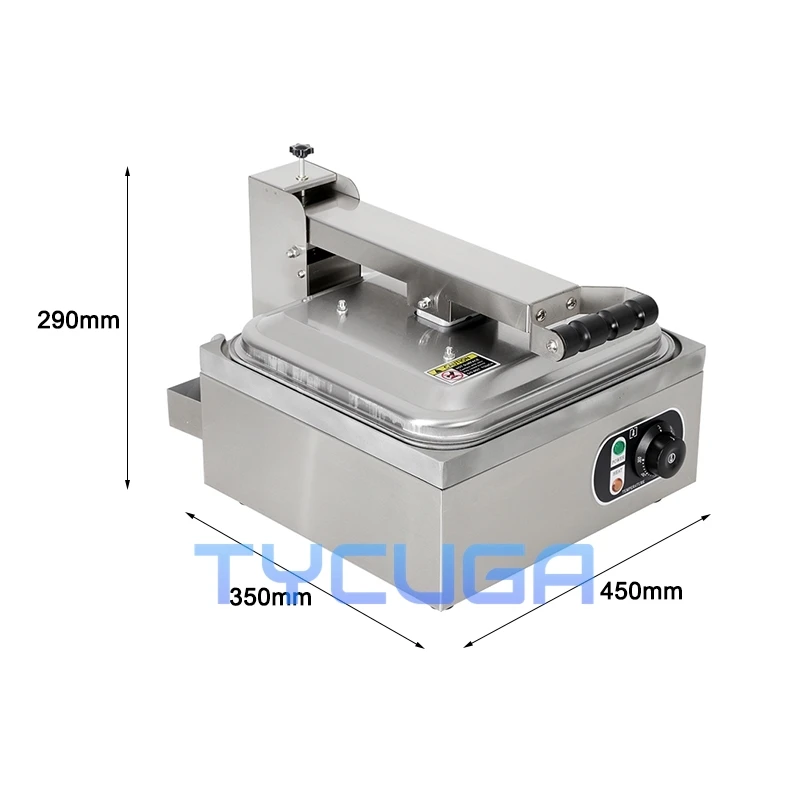 Electric Toaster2200W Stainless Steel Automatic Breakfast Machine Grill Portable Toaster Bread Baking Machine Sandwich Maker