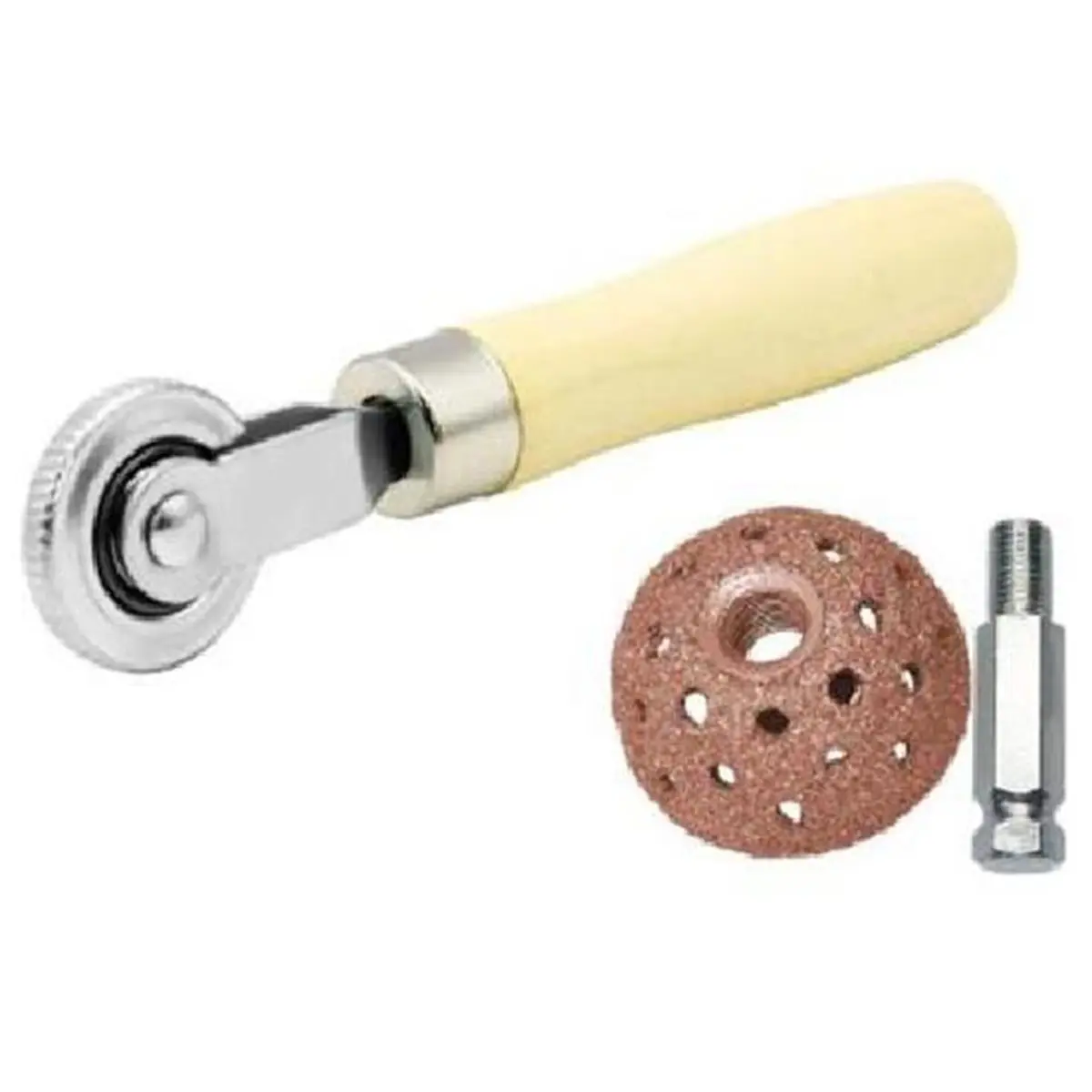 PROMOTION!Tire Repair Tool Kit, 2PCS Professional Tire Patching Set with 42mm Grinder & Pressure Roller