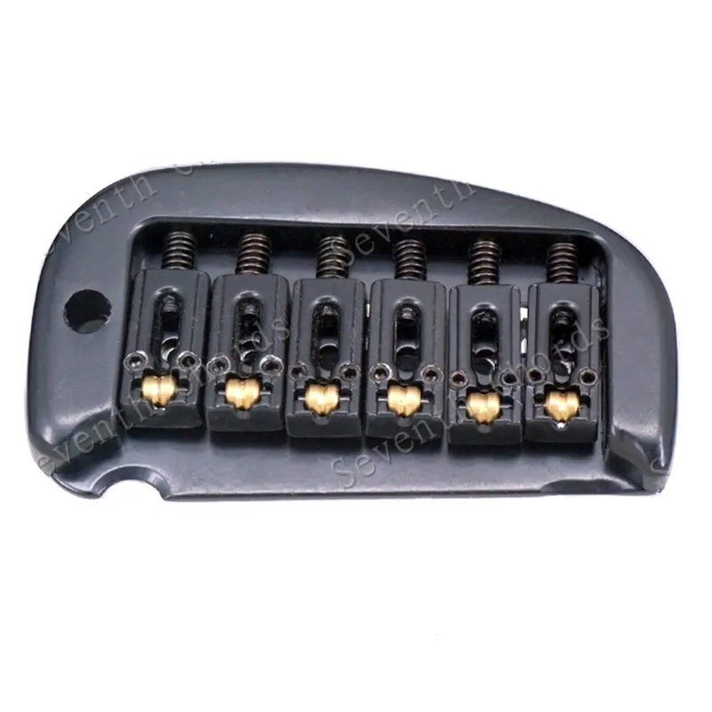 Für E-Gitarren-Zubehörteile Chorme Black Gold Wählen Sie ein Set 6-saitiges Tremolo-Brückensystem – Detail 10
