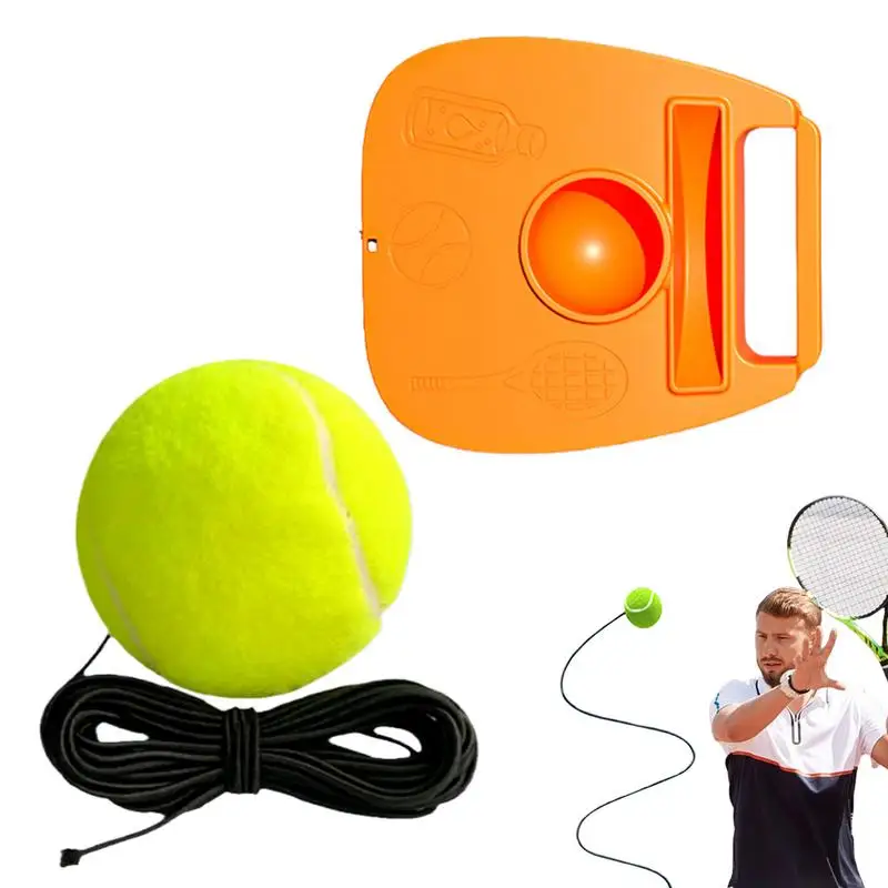 Tennis Rebounder Trainer Tennis Training Equipment Multifunctional Tennis Trainer Rebound Ball With String Ball Portable Tennis