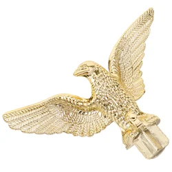 Plastic Flagpole Eagle Head Decorative Topper Outdoor Garden Meeting Room Flagpole Head Eagle Flag Topper Decorative Flagpole