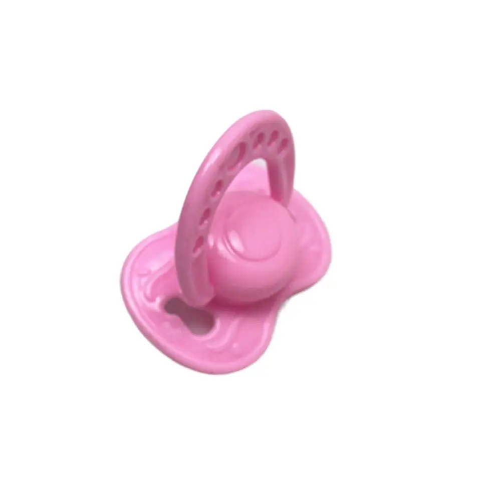 Photo Props เล่นตุ๊กตา Pacifier เกมของเล่น DIY ตกแต่ง Miniature Pacifier สีชมพูน่ารัก Pacifier ของเล่นเด็กของเล่น