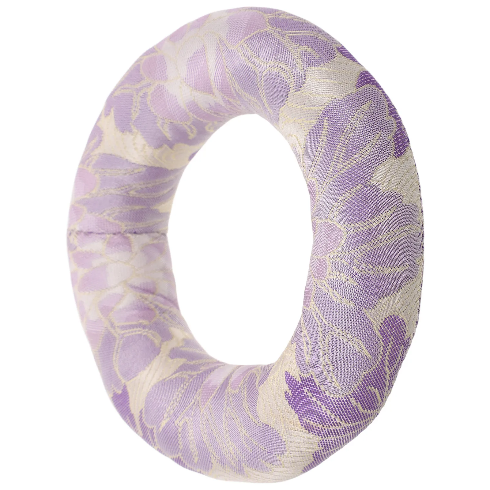 Nepal Singing Bowl Cushion Round Anti-Slip Ring-Shaped Mat Meditation Sound Healing Yoga Crystal Singing Bowl Accessory Cushion