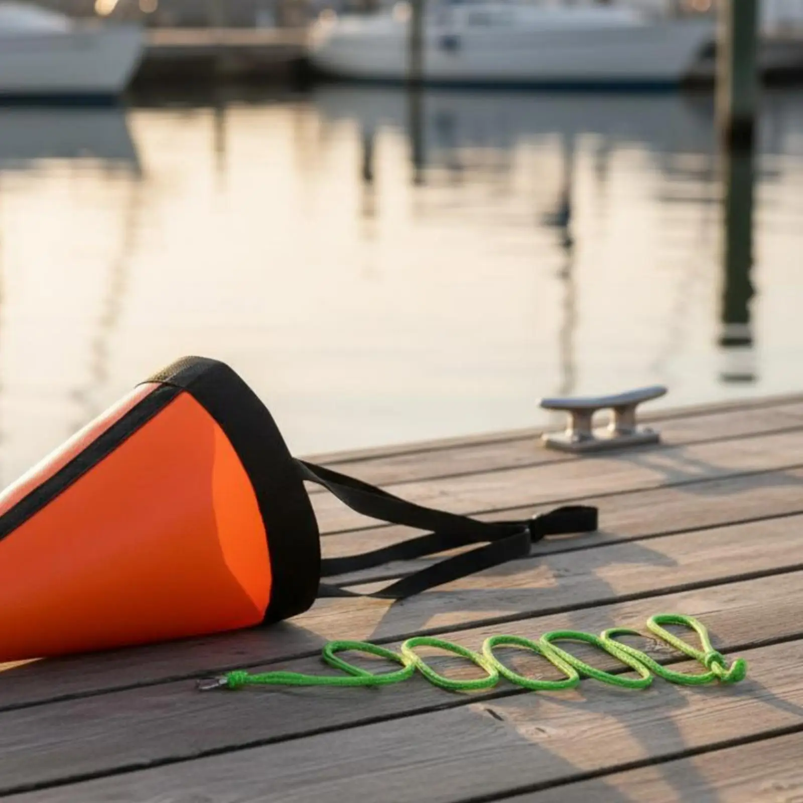 Sea Anchor Drift Sock PVC Drogue Anchor Foldable Cone Shape Glide Sock for Anglers, Boaters, Water