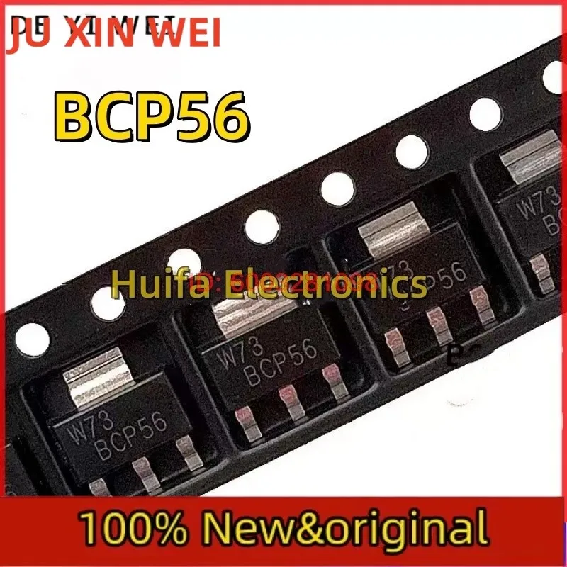 20PCS BCP56 BCP56-10 BCP56-16 NPN 80V 1A SOT-223 Transistors Tertiary Tube Suitable for automobile instruments