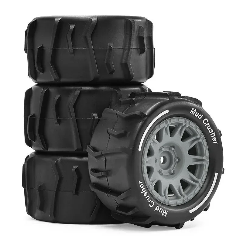 

4pcs 73mm Short Course Truck Sand Tire for ARRMA 1/18 GRANITE GROM RC Car Upgrade Parts Accessories