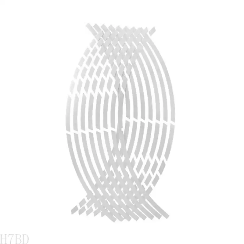 

AP28 Wheel Reflective Stripe Decal Sticker for 17-18'' Motorcycle Cycling Bike Night Safety Decoration Stripe