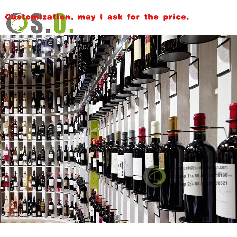 

custom.High End Liquor Store Supermarket Shelves Gondola Beer Shop Wine Retail Store Furniture Wine Display Cabinet