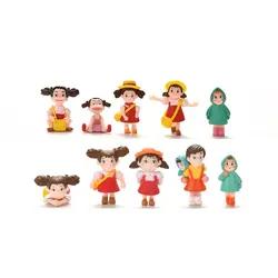 1pcs Miniature Figurine People Girls Micro Landscape DIY Mini Fairy Garden Ornament Various Set Resin Craft Home Decoration