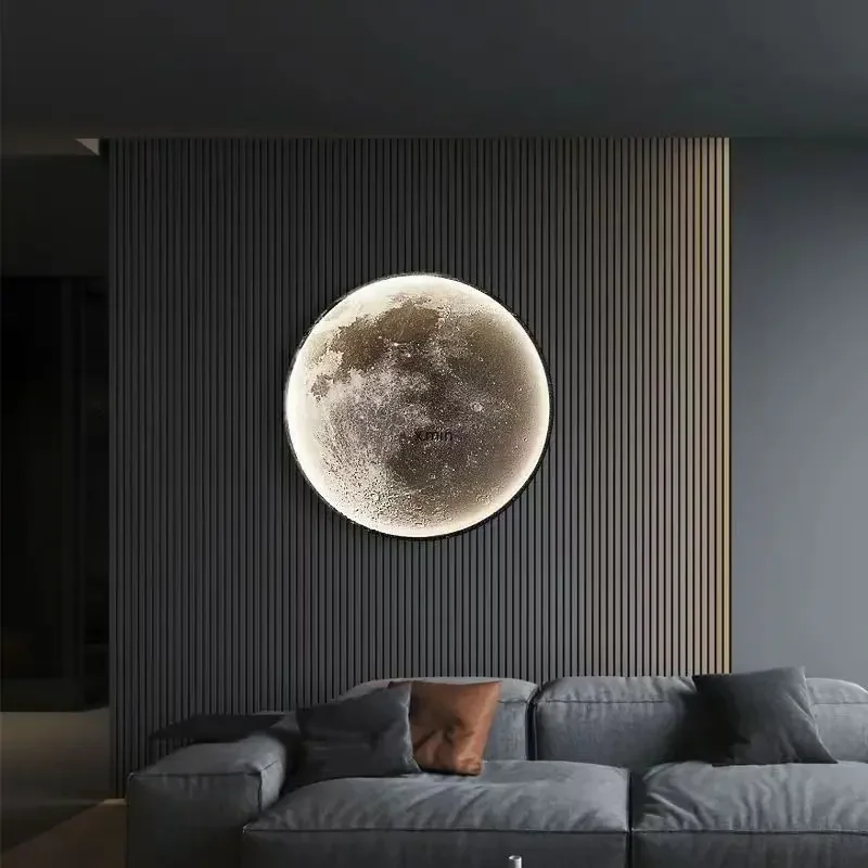 Nordic LED Wall Lights for Home , Moon Lamp, Corridor Aisle, Bedroom Decorative Lamp