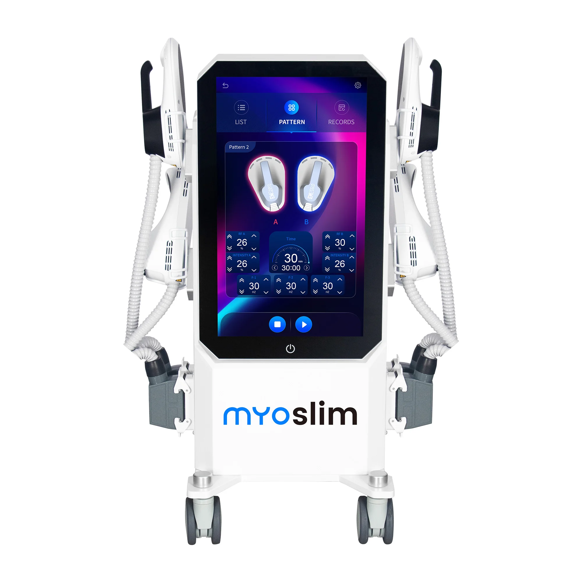 المهنية Myoslim Neo RF آلة نحت الجسم PRO Ultra Myoslim Mini حرق الدهون تحفيز العضلات الكهرومغناطيسية سليم EMS