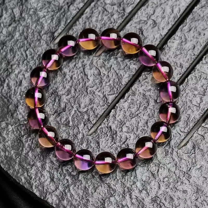 Amethyst Wealth Transfer Yellow Crystal Bracelet