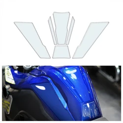 Dla BMW F750GS F850GS 2018-2023 przezroczysty zbiornik ochrona naklejka