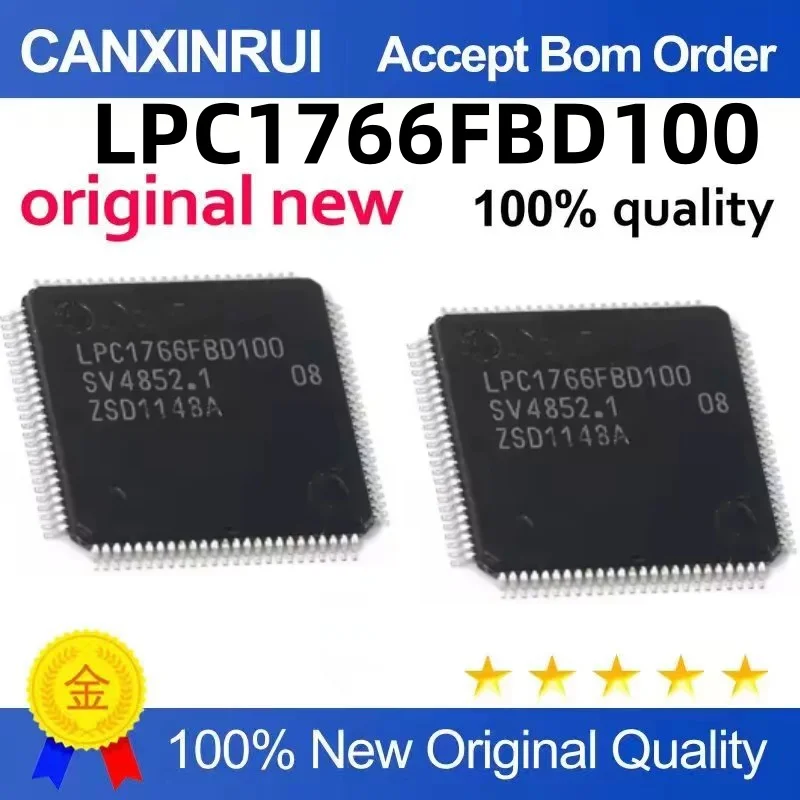 

LPC1766FBD100 LPC1766 brand new original microcontroller chip LQFP100 good quality