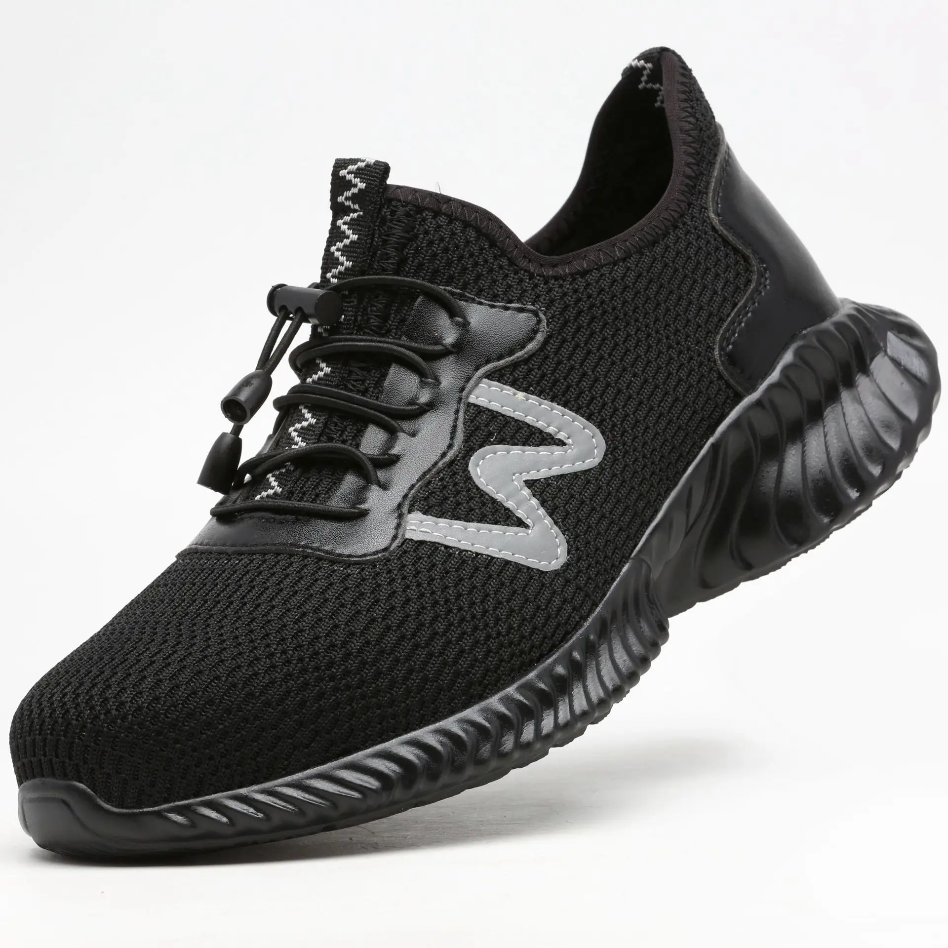Indestructible Safety Shoes Men Plastic Steel Toe Work Shoes Breathable Summer Working Shoes Man Safety Boots Protect Footwear