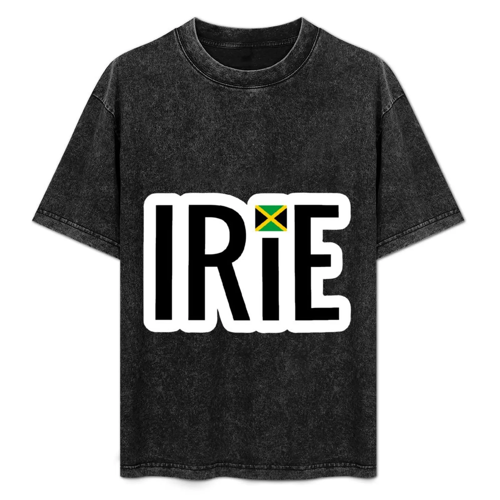 

Irie Jamaica Flag T-Shirt anime tshirt t shirt for man t shirts cotton 100% t shirts for man pack white T-Shirt