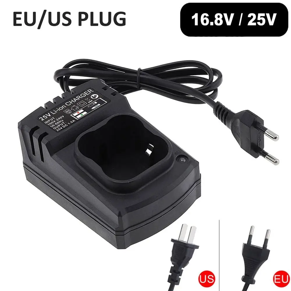 16.8V/25V Lithium Battery Charger Electric Drill Electric Screwdriver Lithium Battery Adapter Power Tool Accessories