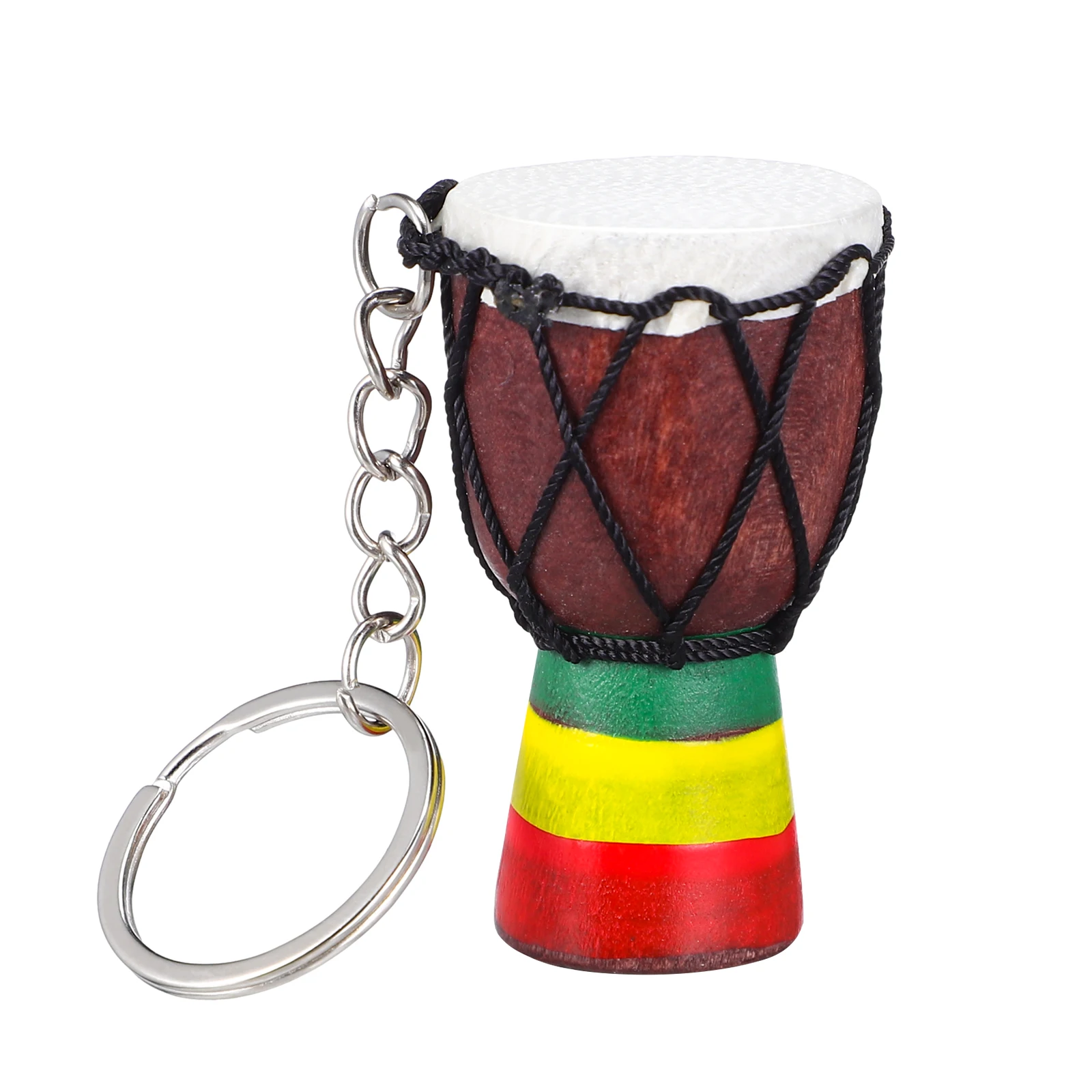 

Hand Drum Keychain Dark Color 3 Options Texture Suitable Bags Keys Mobile Phones Travel Gifts Music Lovers Retro Bag
