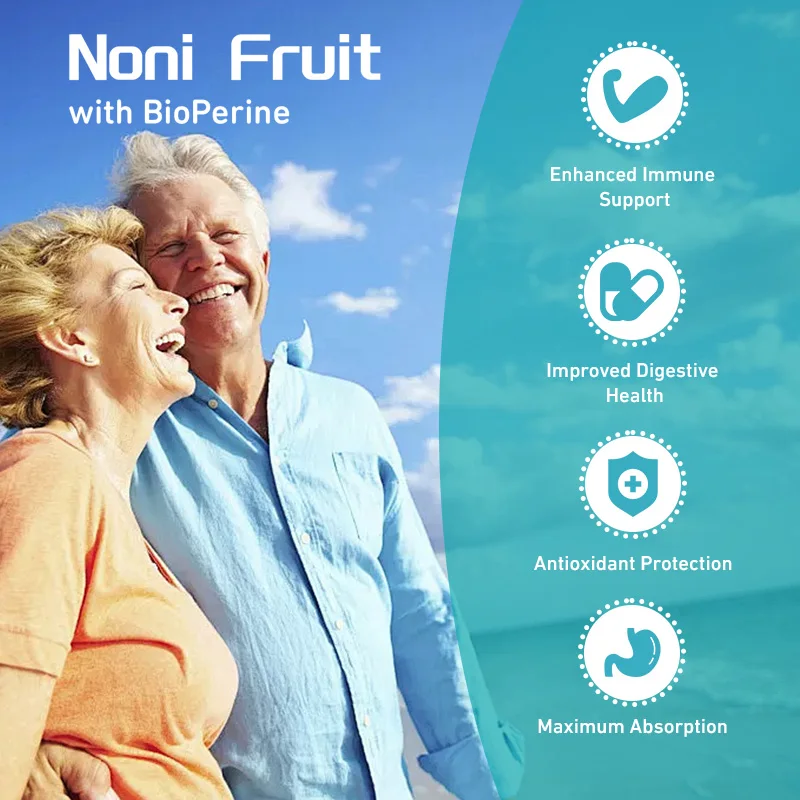 Noni Fruit - Supports Immunity, Skin Health, Energy, Endurance, Non-GMO