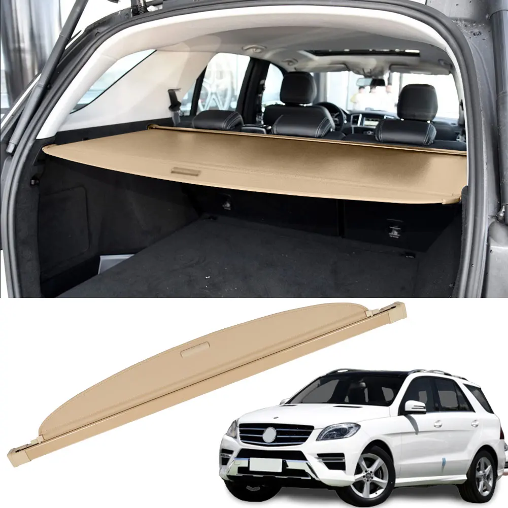 FOR Mercedes Benz ML Series ML350 Accessories 12-15 REAR TRUNK BLACK CARGO SHADE COVER  car accessories and parts 2023