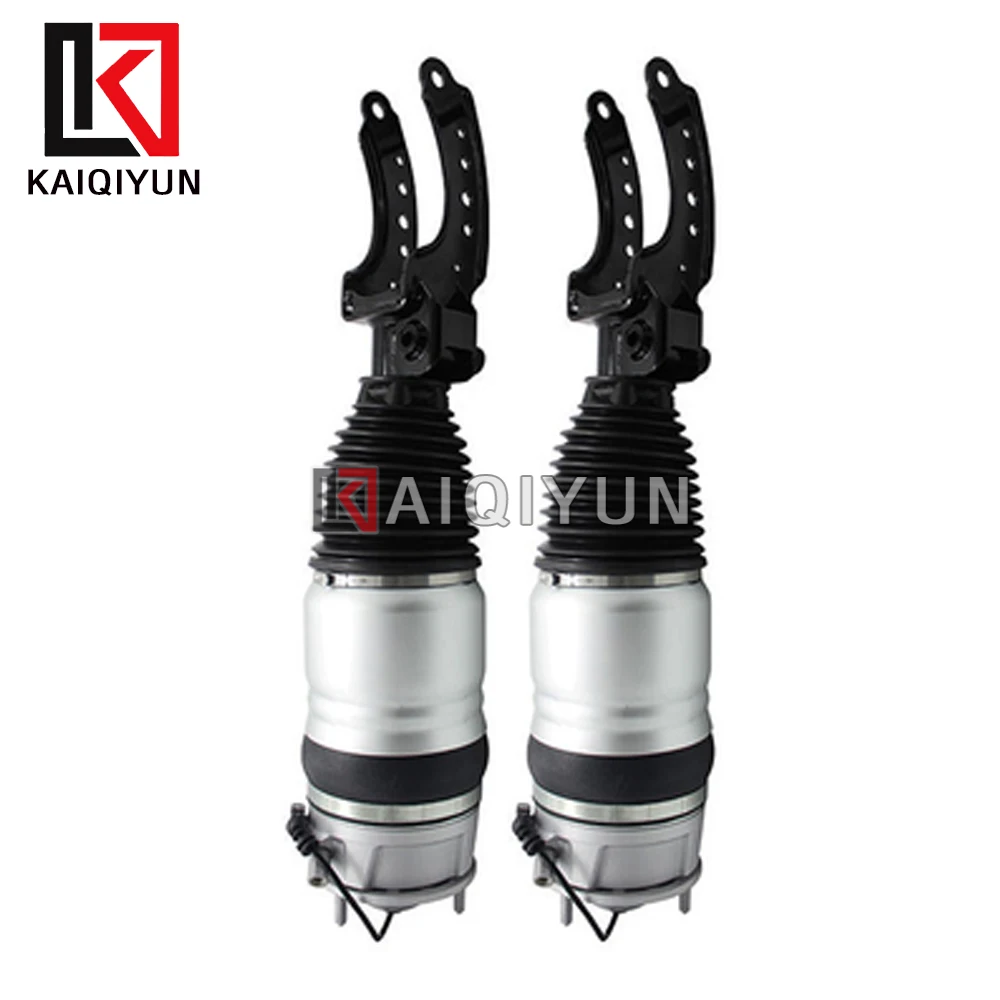 

1 пара новых передних пневматических амортизаторов для Porsche Cayenne 92A VW Touareg II 7P, номера 7P6616039H, 7P6616040H, 95835803900, автозапчасть