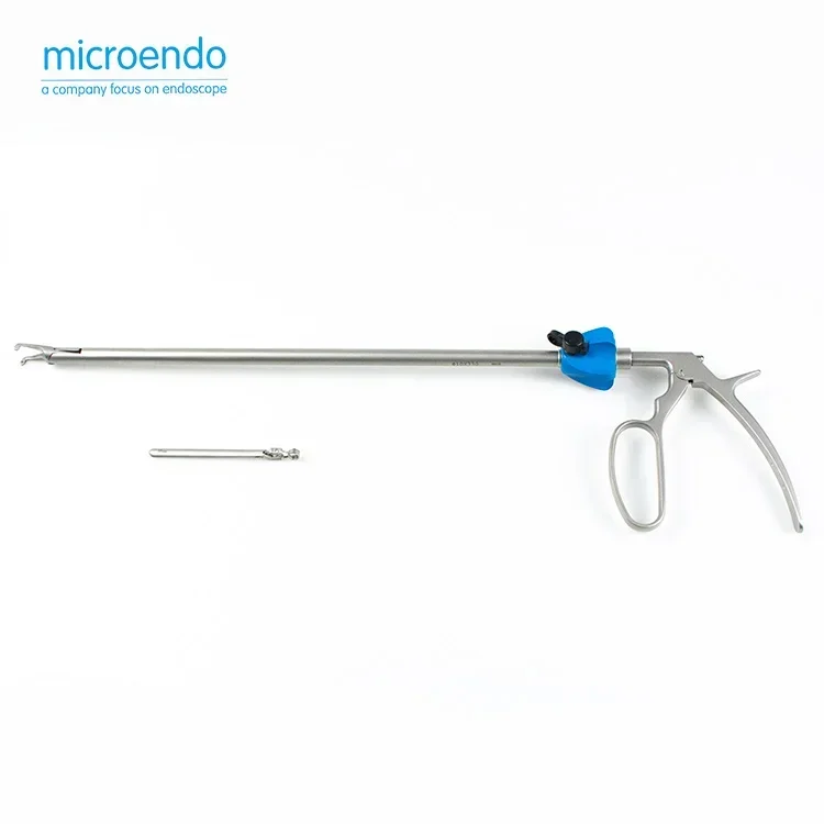 Laparoscopic Bulldog clamp clip applier laparoscopy instruments hemostatic clamp clips applier