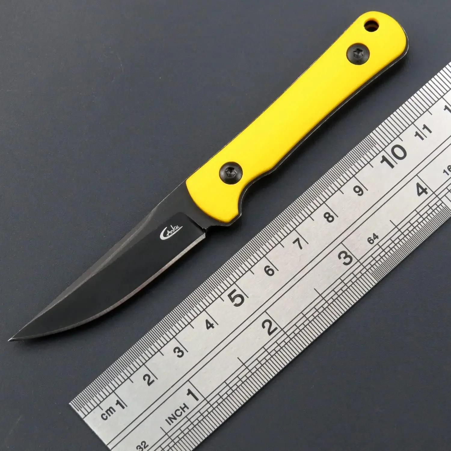 

Eafengrow C1296 Fixed Blade Knife 9Cr18Mov Blade G10 Handle EDC Tool Neck Knife for Outdoor Camping Hiking with kydex Sheath