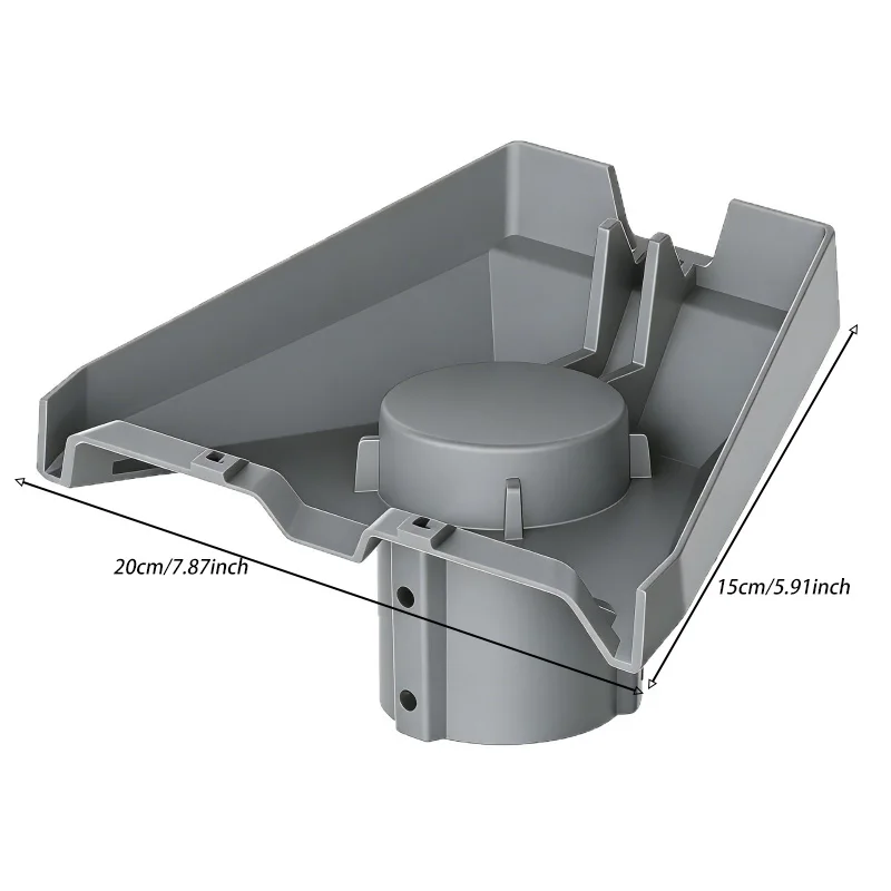 Heavy Duty Aluminum Gen3 Outdoor Bracket Third-Generation Installation Base Kit for Metal Roof And Wall - view 5