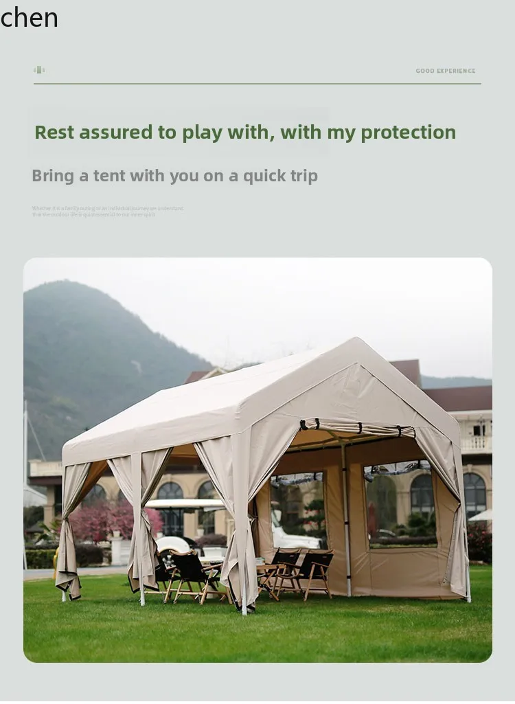 LXC Outdoor Stall Shade Rain Advertising Commercial Activities Parking Shed Four Corners Umbrella Tent Market