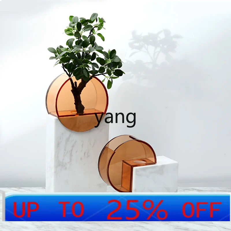 LTT marble vase ornament living room flower arrangement dried flower model room living room home decoration