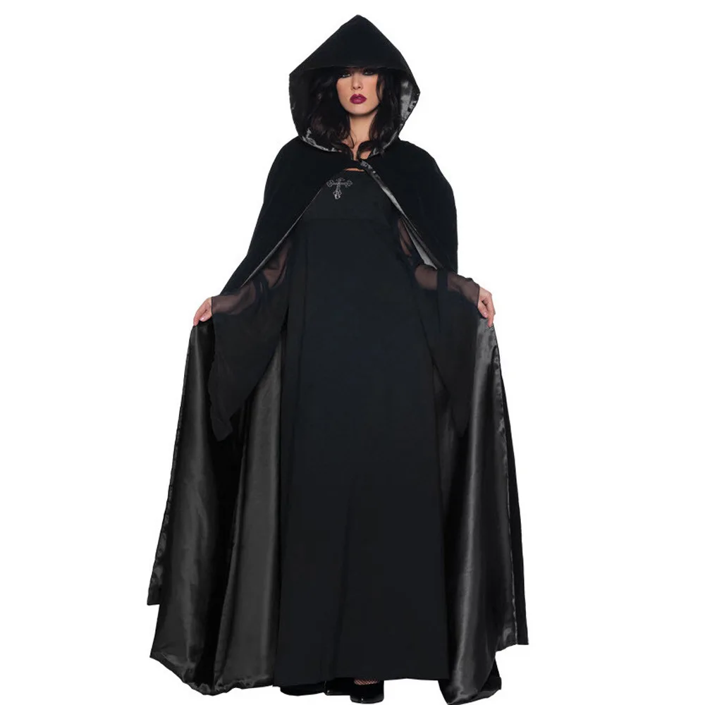 

Halloween Witch Costume Vampire Female Ghost Demon Ghost Cloak Suit Witch Costume Uniform Party Costume