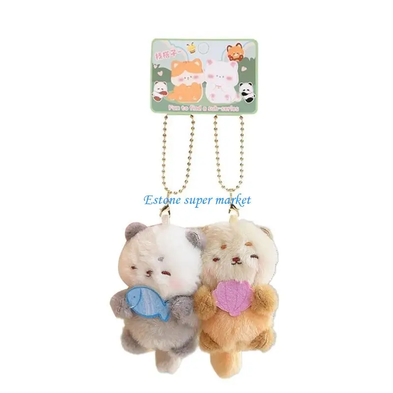 090B Sweet Bear Keychain Doll Girlfriend Gift Giveaway Teacher Student Award For Boys Girls Wallet Bag Accessories