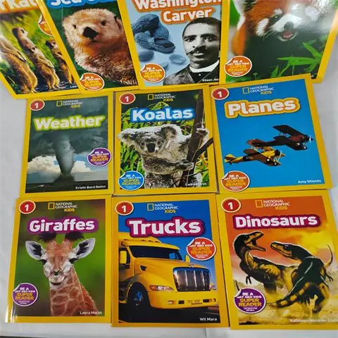 American Geographical Classification Reading Materials Children's Encyclopedia (English Version) L1 - 25 volumes in total