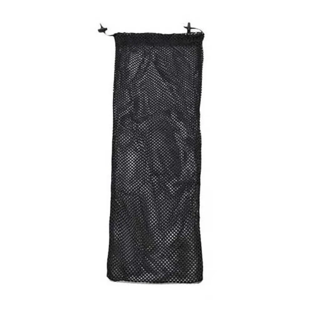 Quick Drying Diving Mesh Bag Breathable Device Organization Snorkeling Storage Sack Black Nylon Material Diving Drawstring Bag