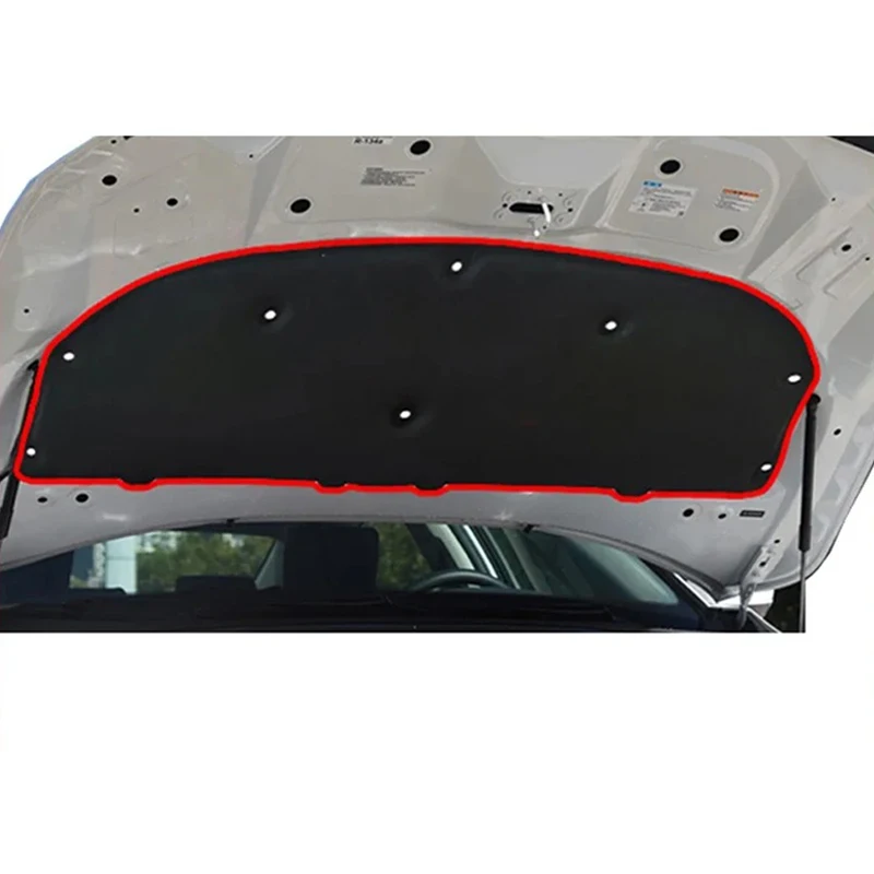 2018-2022 Heat Sound Insulation Cotton Pad for Honda Accord G10 2018 2019 2020 2021 2022 Accessories Soundproof Firewall Cover view 3